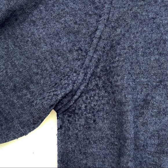 Vintage Valentino Wool Blend Polo Sweater Blue - Picture 5 of 13